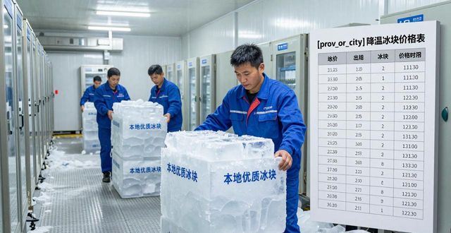 浦口区降温冰块多少钱一吨？本地制冰厂报价来了
